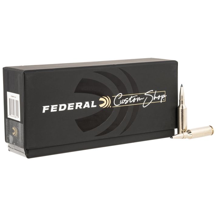 Federal FCS65PRCTA1SC Custom Rifle Ammo Custom Shop 6.5PRC 130gr Terminal Ascent 20/Box
