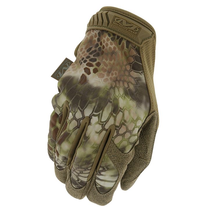 Mechanix Wear MG732010 OriginalKryptek Highlander/Tan Synthetic Leather Large Velcro Closure