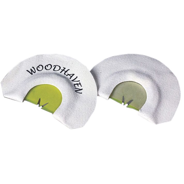 Woodhaven WH007 HornetDiaphragm Call Double Reed Attracts Turkey White