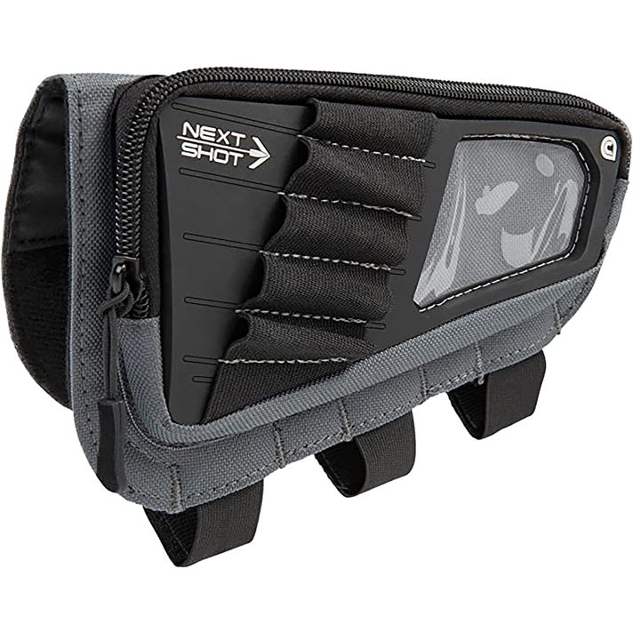 Allen 8528 Next Shot Cody Buttstock Pouch 223-300 Win Magnum Gray 5rd Rifle