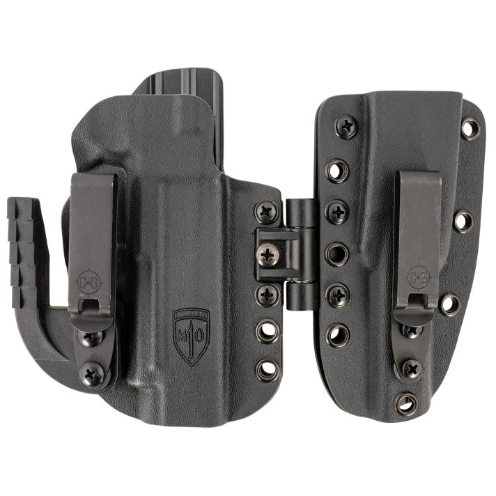 C&G Holsters 0384100 MOD 1 Holster System IWB Black Kydex Belt Clip Fits Sig P365 XL