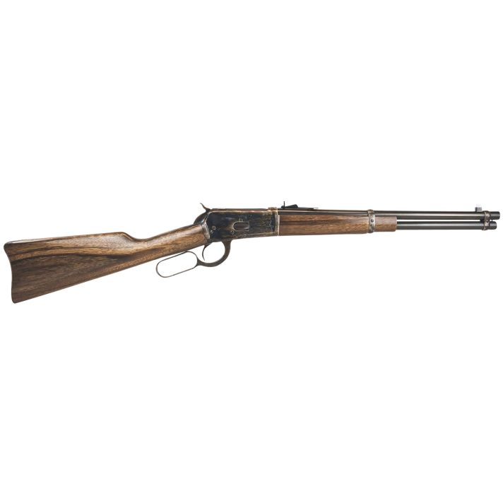 Chiappa Firearms 920335 1892 Trapper Carbine 357 Mag 8+1 16" Blued Barrel, Color Case Hardened Rec, Oiled Walnut Stock, Adjustable Sight