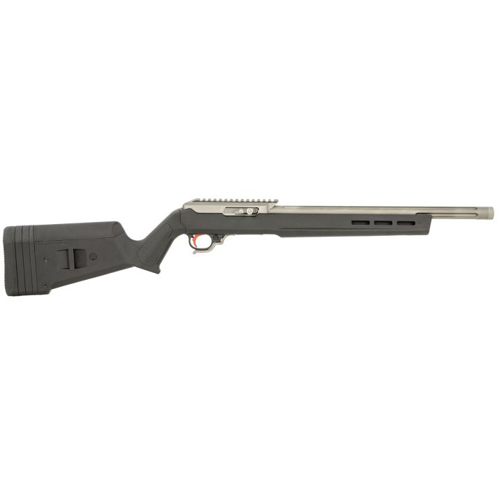 Tactical Solutions ATEGMGBMBLK X-Ring VR 22 LR 10+1 16.50" Gunmetal Gray Target Crown Barrel, Gun Metal Gray w/ Attached Scope Rail Receiver, Black Magpul X-22 Hunter Stock, Ambidextrous