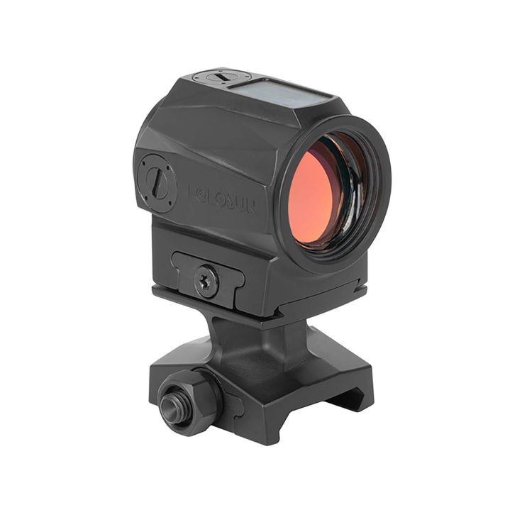 Holosun SCRSGRMRS SCRSBlack Anodized 1 x 20 mm 2 MOA Green Dot/65 MOA Circle Multi Reticle
