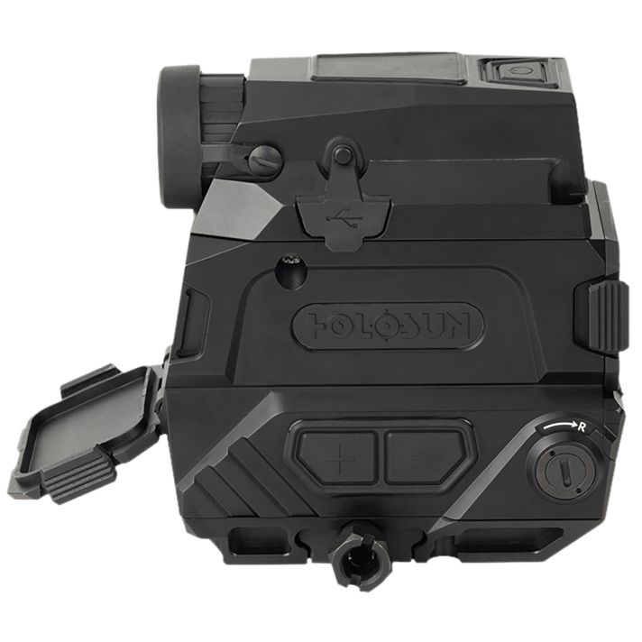 Holosun DRSNV DRS-NVBlack Anodized 1x/8x 1.25" x 0.98" 2 MOA Red Dot/65 MOA Circle Multi Reticle Fusion Night Vision Overlay