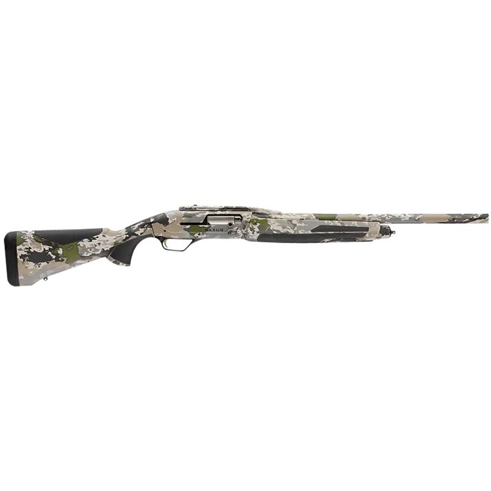 Browning 011753321 Maxus II12 Gauge 3" 4+1 22" Fully Rifled Barrel, Ovix Camo, Synthetic Furniture with Overmolded Grip Panels, Weaver Style Scope Mount