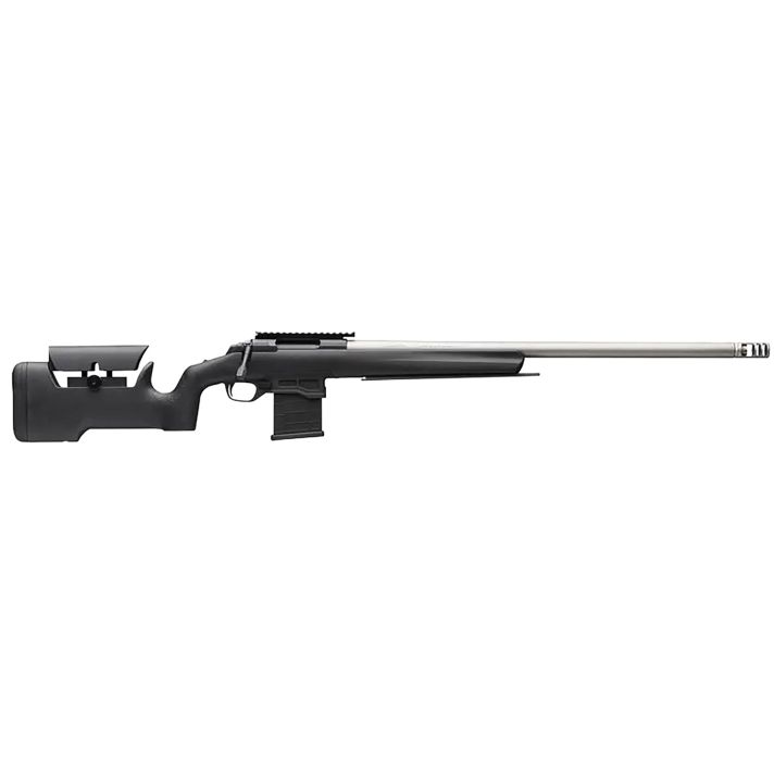 Browning 035581282 X-Bolt Target Max Competition Heavy 6.5 Creedmoor 10+1 26" Satin Gray/ Heavy Bull Barrel, Matte Blued Steel Receiver, Matte Black/ Fixed Max Adj Comb Stock, Right Hand