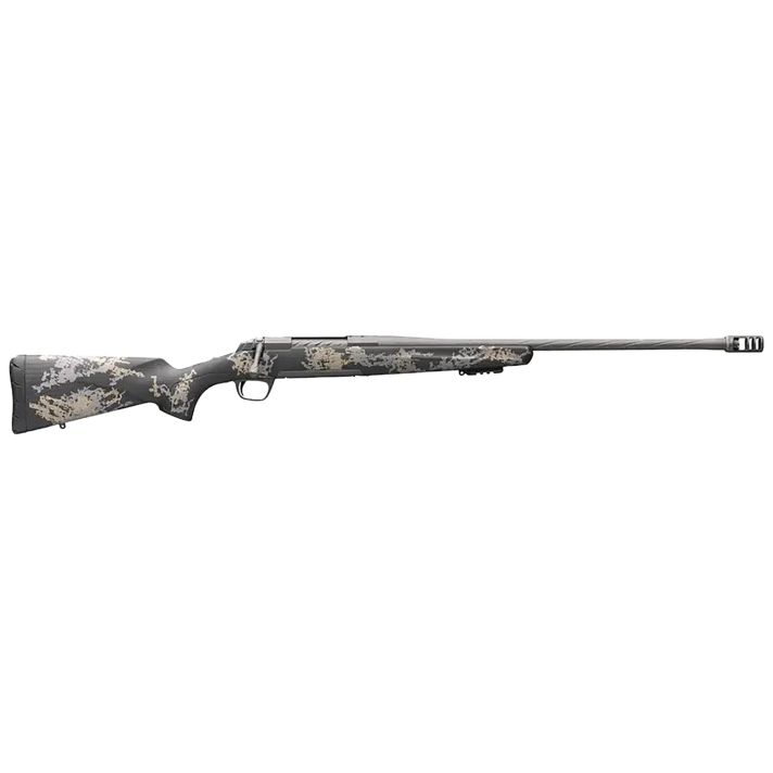 Browning 035583294 X-Bolt Mountain Pro SPR 6.5 PRC 3+1 20" Steel Fluted Sporter Barrel, Tungsten Gray Cerakote Steel Receiver, Accent Graphic Black/ Carbon Fiber Stock, Right Hand
