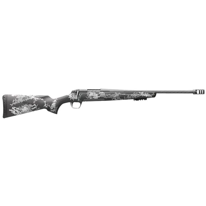 Browning 035585282 X-Bolt Pro SPR 6.5 Creedmoor 4+1 18" Steel Fluted Sporter Barrel, Carbon Gray Elite Cerakote Steel Receiver, Carbon Fiber with Black & Gray Splatter/ Carbon Fiber Stock, Right Hand