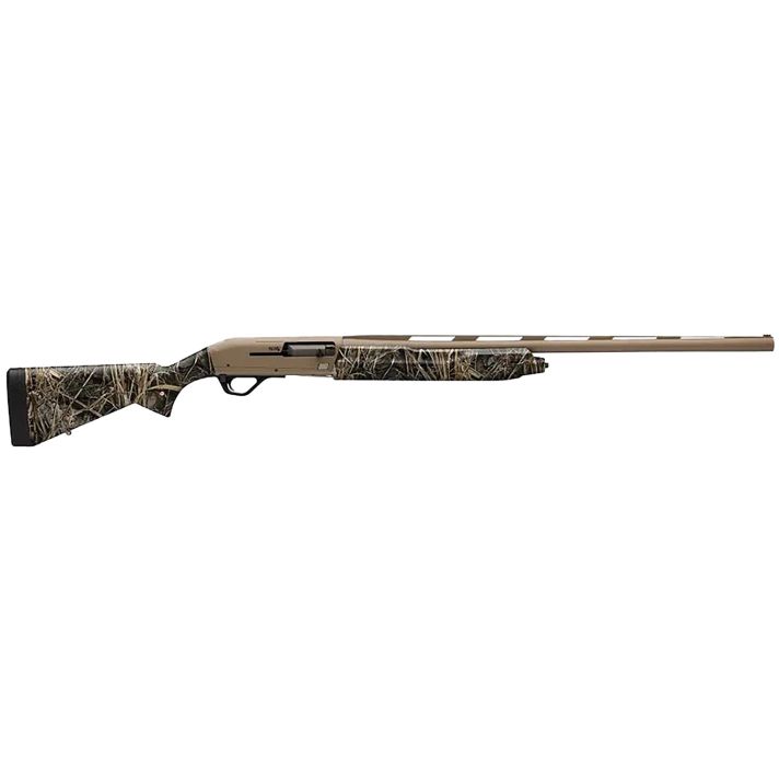 Winchester Repeating Arms 511304391 SX4 Hybrid Hunter 12 Gauge 3" 4+1 (2.75") 26", FDE Cerakote Barrel/Rec, Realtree Max-7 Furniture, TruGlo Fiber Optic Sight