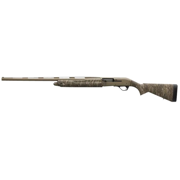 Winchester Repeating Arms 511311291 SX4 Hybrid Hunter 12 Gauge 3.5" 4+1 2.75" 26", FDE Cerakote Barrel/Rec, Mossy Oak Bottomland Furniture, TruGlo Fiber Optic Sight Left Hand
