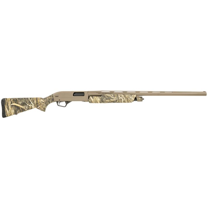 Winchester Repeating Arms 512432392 SXP Hybrid Hunter 12 Gauge 3" Chamber 4+1 (2.75") 28", FDE Barrel/Rec, Realtree Max-7 Furniture, Fiber Optic Sight, Includes 3 Invector-Plus Chokes