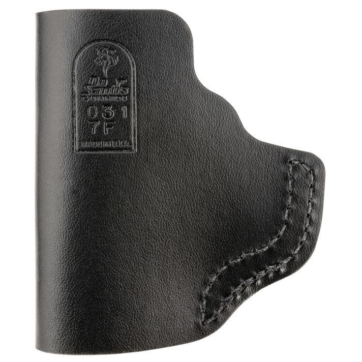 DeSantis Gunhide 031BA7FZ0 InsiderIWB Black Leather Belt Clip Fits Ruger LCP II Right Hand