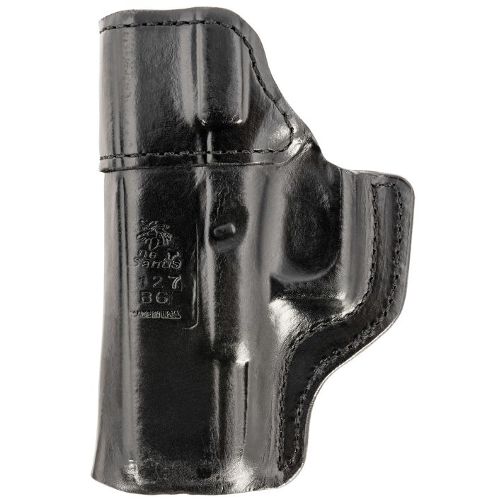 DeSantis Gunhide 127BAB6Z0 Inside HeatIWB Black Leather Belt Clip Fits Glock 19/19 Gen 5/19X/23/32/45 Right Hand