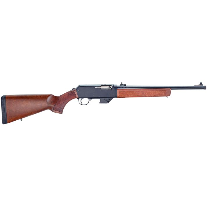 Henry H027H9S Homesteader w/Sig/S&W Mag Well Adapter 9mm Luger 10+1 16.37" Blued Steel Threaded Barrel, Black Anodized Aluminum Drilled & Tapped Receiver, American Walnut Wood Fixed, Ambidextrous