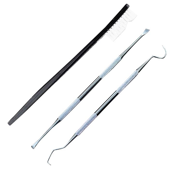 KleenBore KB-PBSET 3-Piece Pick & Brush Tool Set
