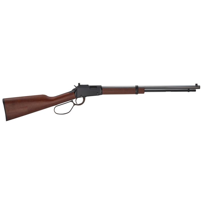Henry H001TRP Small Game Rifle22 LR Caliber with 16 LR/21 Short Capacity, 20" Barrel, Black Metal Finish & American Walnut Stock Right Hand (Full Size)