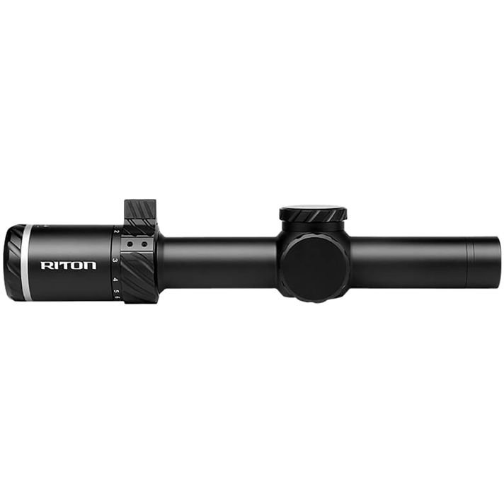 Riton Optics 3T18ASIBLK2 3 TactixBlack 1-8x24mm 30mm Tube Illuminated OT Reticle