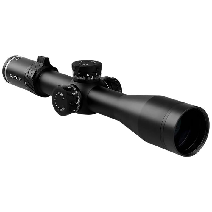 Riton Optics 7C318LFI23 7 Conquer Black 3-18x 0mm 34mm Tube Illuminated T3 Reticle