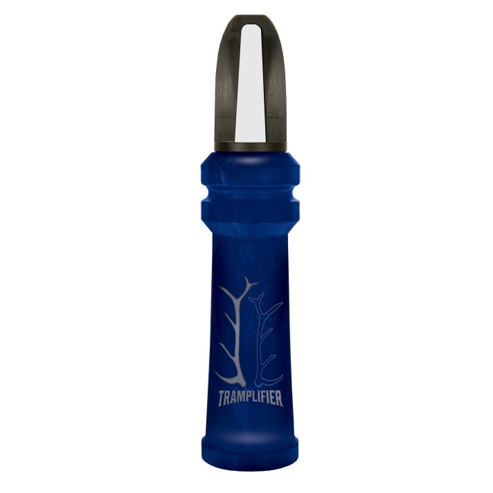 Primos 951 Tramplifier Long Range Open Call Single Reed Calf/Cow Sounds Attracts Elk Black Acrylic
