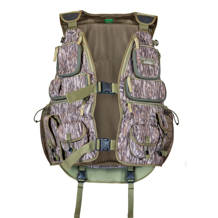 Primos 65723 Will Primos Turkey Vest Medium Mossy Oak Original BottomLand Polyester