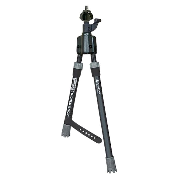 Primos 65828 Trigger StickShort 12"-16.50", Black, Spartan Precision Magnetic Attachment System