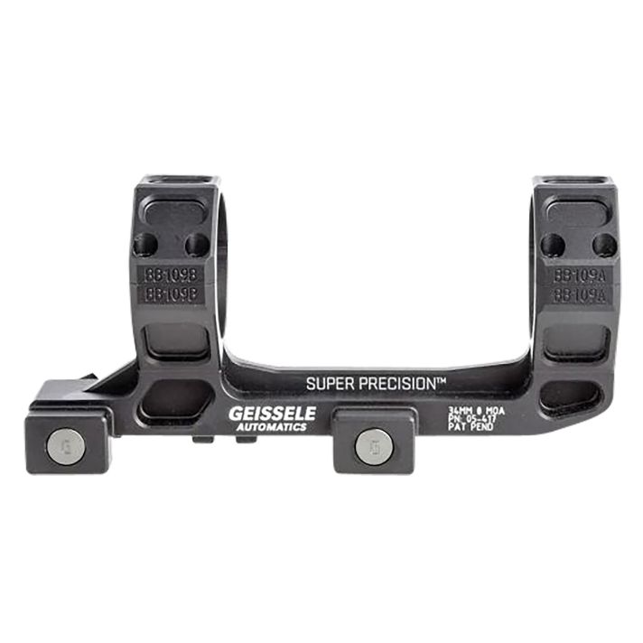 Geissele AutomaticsAR15 Super Precision Scope Mount/Ring Combo Black Anodized