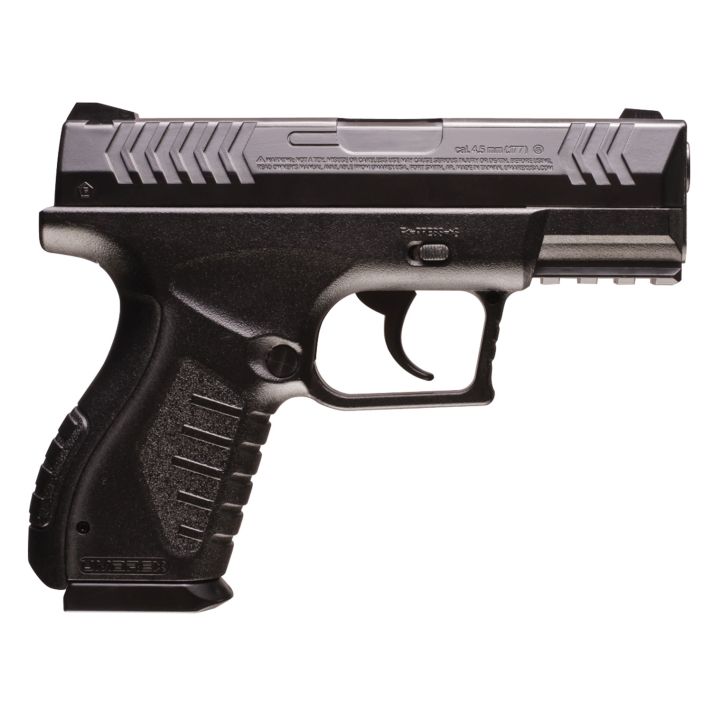 Umarex USA 2254804 XBGCO2 177 BB 19+1 4.25" Black Polymer Grips