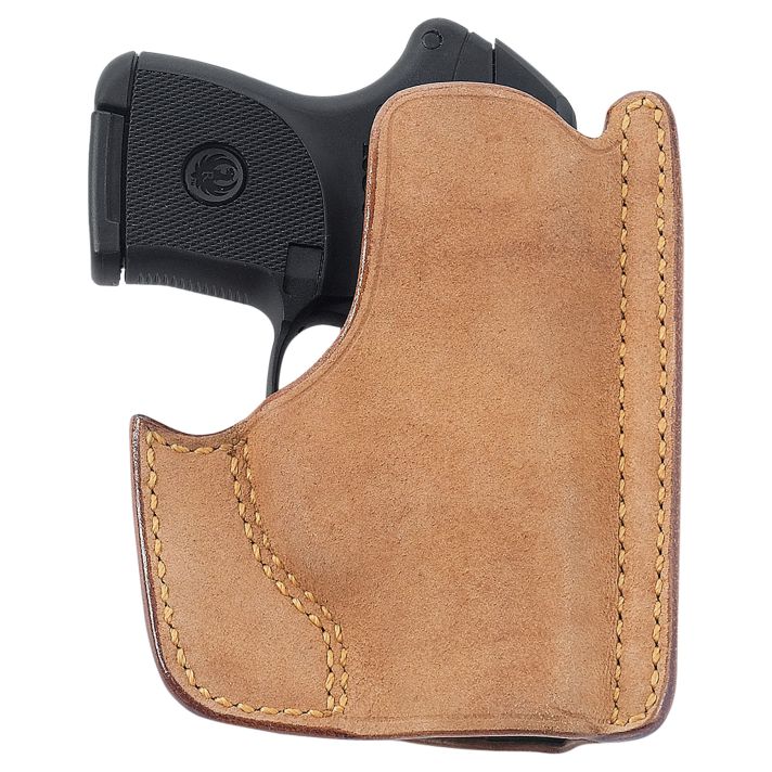 Galco PH652 Front PocketNatural Horsehide Fits Springfield XD-S/Taurus 709 Slim/Ruger Max-9/FN 503 Ambidextrous