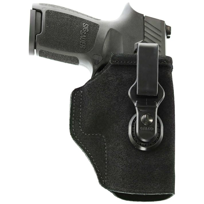 Galco TUC890B Tuck-N-Go 2.0 IWB Black Leather UniClip/Stealth Clip Fits Ruger Max-9 Ambidextrous