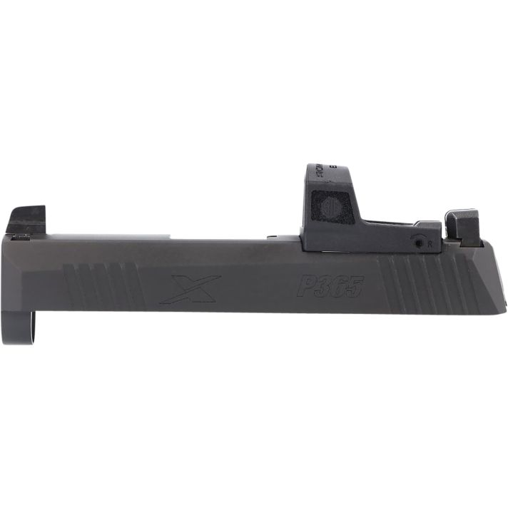 Sig Sauer 8900983 P365X Slide Assembly with Micro Optics Cut Black Nitride XRAY3 Day Night Sights for 9mm 3.1" Barrel
