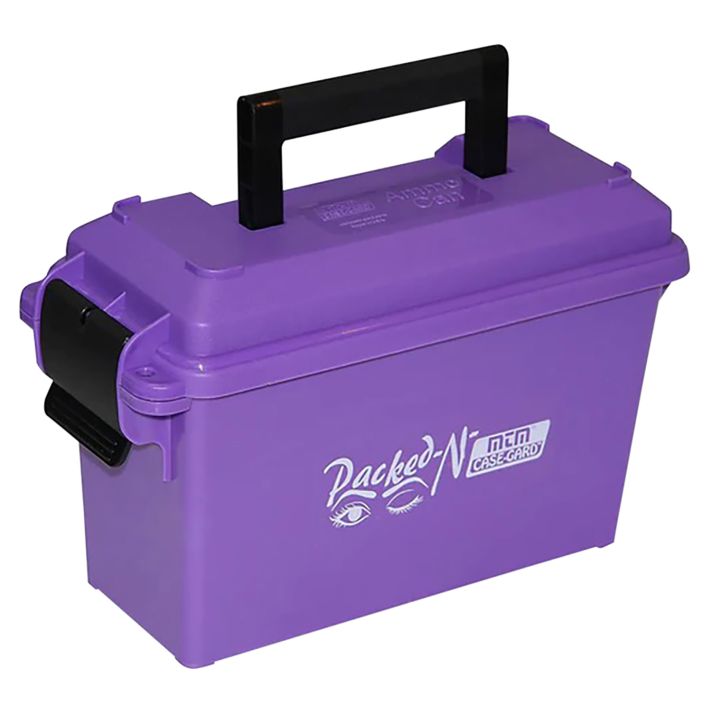 MTM Case-Gard AC30T25 Ammo Can Tall 30 Cal Purple Polypropylene