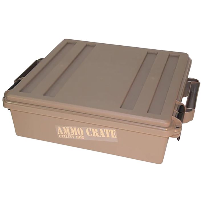 MTM Case-Gard ACR572 Ammo Crate Utility Box Dark Earth Polypropylene