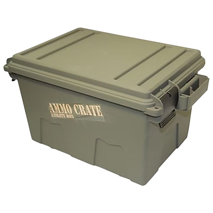 MTM Case-Gard ACR718 Ammo Crate Utility Box Army Green Polypropylene