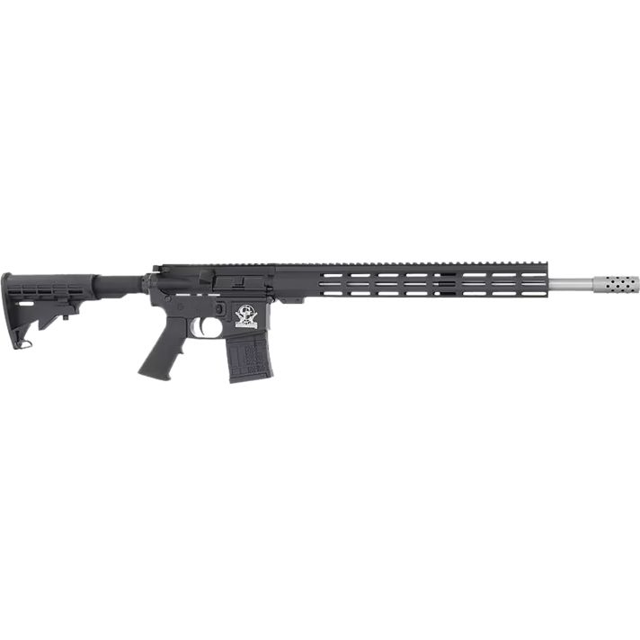 Great Lakes FirearmsAR-15450 Bushmaster 5+1 18" Stainless Barrel, Black Rec, A2 Grip, Carbine Stock, Compensator
