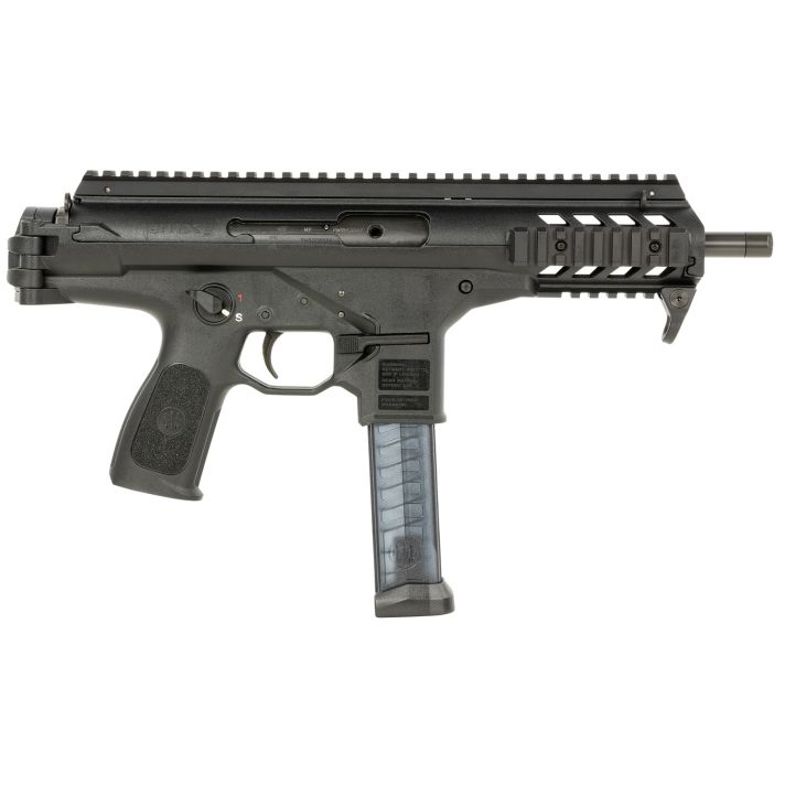 Beretta USA JPMXSBLK30 PMXs9mm Luger 30+1 (2) 6.90" Threaded Barrel, Black, QD End Plate, Picatinny Handguard, Ambidextrous Controls