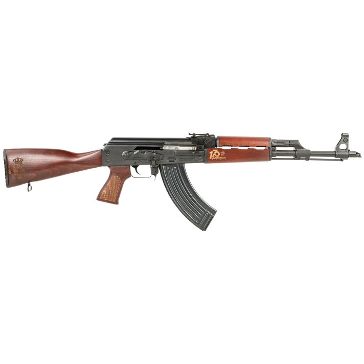 Zastava Arms Usa ZR7762SRA ZPAPM70 170th Anniversary 7.62x39mm 16.30" 30+1, Black Barrel/Rec, Gold Engraved Serbian Red Wood Furniture