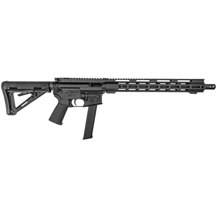 Diamondback DB1418P001 DB159mm Luger 32+1 16", Black, Carbon Lower, Magpul MOE Stock, Magpul K2 Grip, Flash Hider