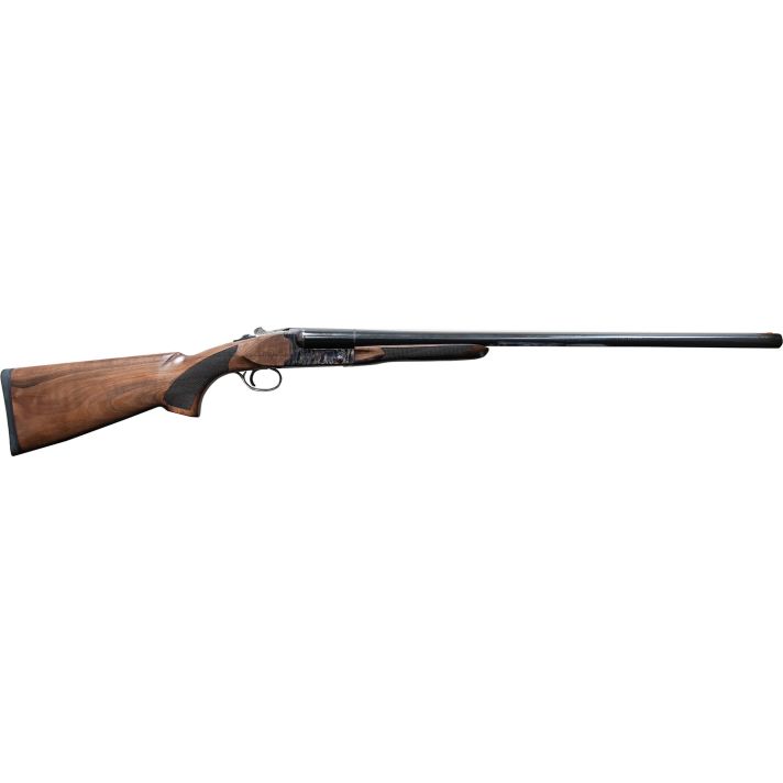 Pointer FT61228HT Side By Side12 Gauge 3" 2rd 28" Blued Barrel, Color Case Hardened Rec, Fixed Walnut Stock, Bead Sight, 5 Chokes