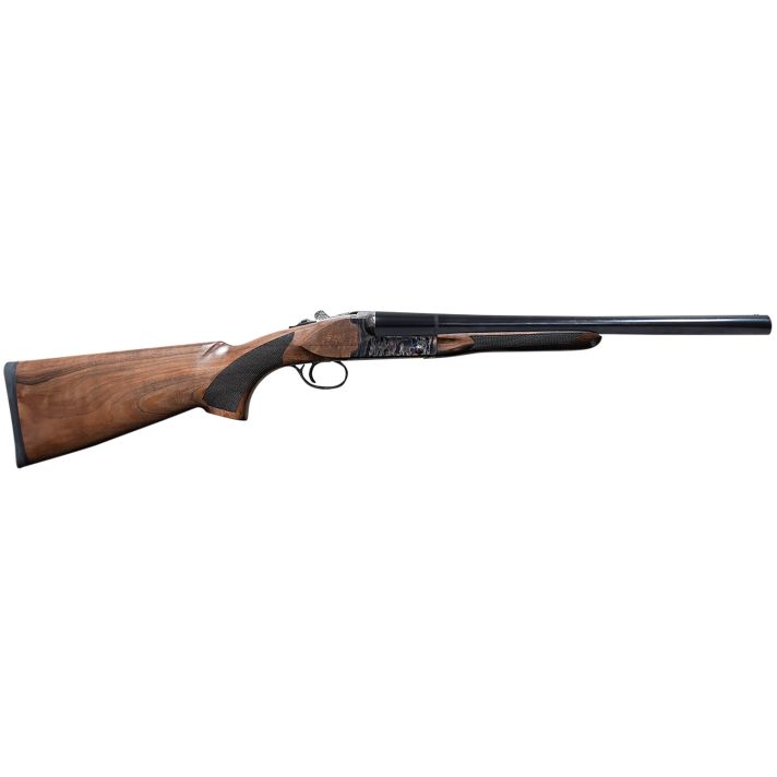 Citadel CITSBS1218HT Coach12 Gauge 3" Chamber 2rd 18.50" Blued Barrel, Heat Tempered Rec, Fixed Walnut Stock, Bead Sight