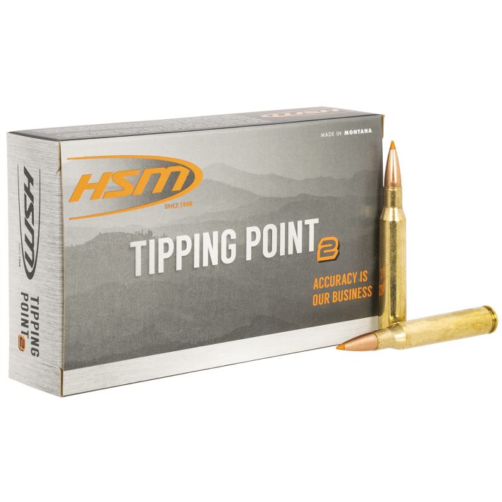 HSM 28016N Tipping Point Super Shock Tip 280 Rem 162 gr Hornady SST 20 Per Box/ 20 Case