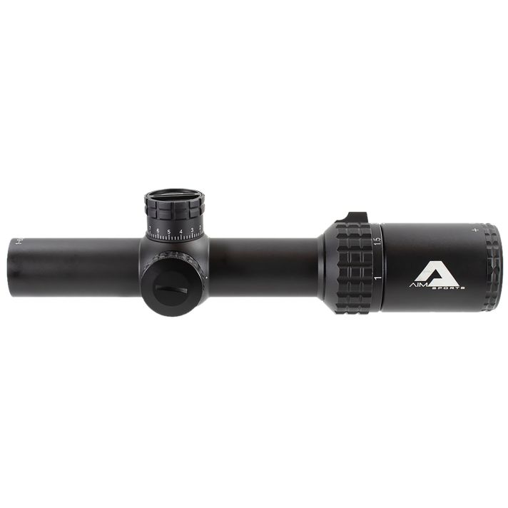 Aim SportsAlpha 6Black Anodized 1-6x 24mm CQ1-MOA Reticle