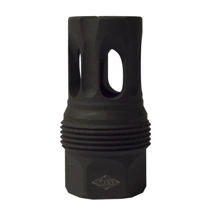 Yankee Hill 444524 sRx Q.D. Flash Hider Short Black Phosphate Steel with 5/8"-24 tpi for sRx Adapters