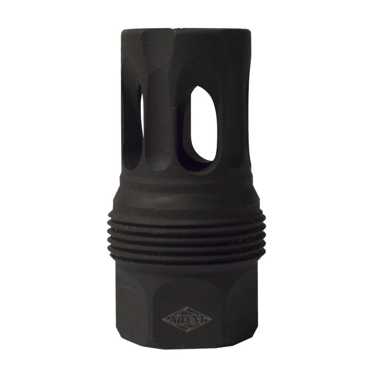 Yankee Hill 444524B sRx Q.D. Flash Hider Short Black Phosphate Steel with 11/16"-24 tpi for sRx Adapters