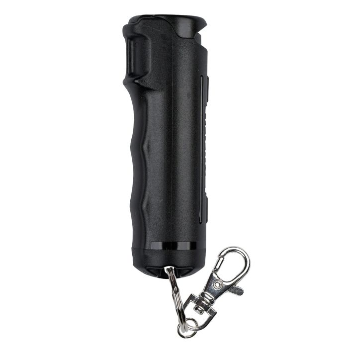 Sabre F15BUSG02NY Flip Top Pepper Gel OC Pepper 25 Bursts Range 10 ft .53 oz Black