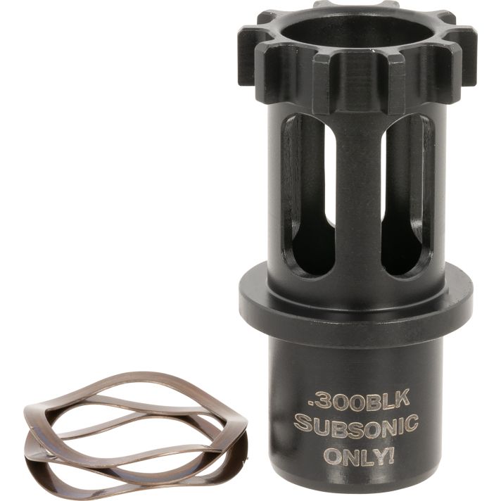 ADVANCED ARMAMENT COMPANY 64744 Direct Thread Adapter300 Blackout (Subsonic Only), 5/8"-24 tpi, for AAC Ti-Rant 45 Suppressor
