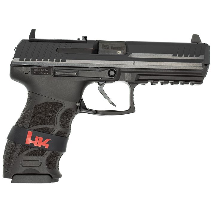 Langdon Tactical Tech LTTLP30LFTJRMR HK P30L LTT LEM 9mm Luger 17+1 4.40" Black Steel Barrel, Black Cerakote Optic Cut/Serrated Steel Slide, Black Polymer Frame w/Picatinny Rail, Black Polymer Grip