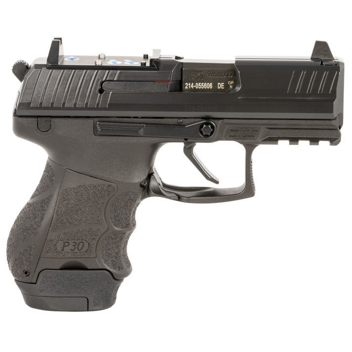 Langdon Tactical Tech LTTDP30SKFTJRDO P30SKCompact Frame 9mm Luger 10+1 13+1 3.30" Black Steel Barrel, Black Optic Cut/Serrated Steel Slide, Black Polymer Frame w/Picatinny Rail, Black Polymer Grip