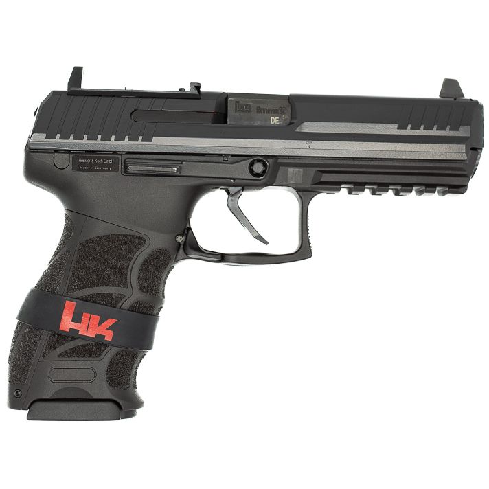 Langdon Tactical Tech LTTP30FTJRDO HK P30 LTTCompact Frame 9mm Luger 17+1 3.90" Black Steel Barrel, Black Optic Cut/Serrated Steel Slide, Black Polymer Frame w/Picatinny Rail, Black Polymer Grip