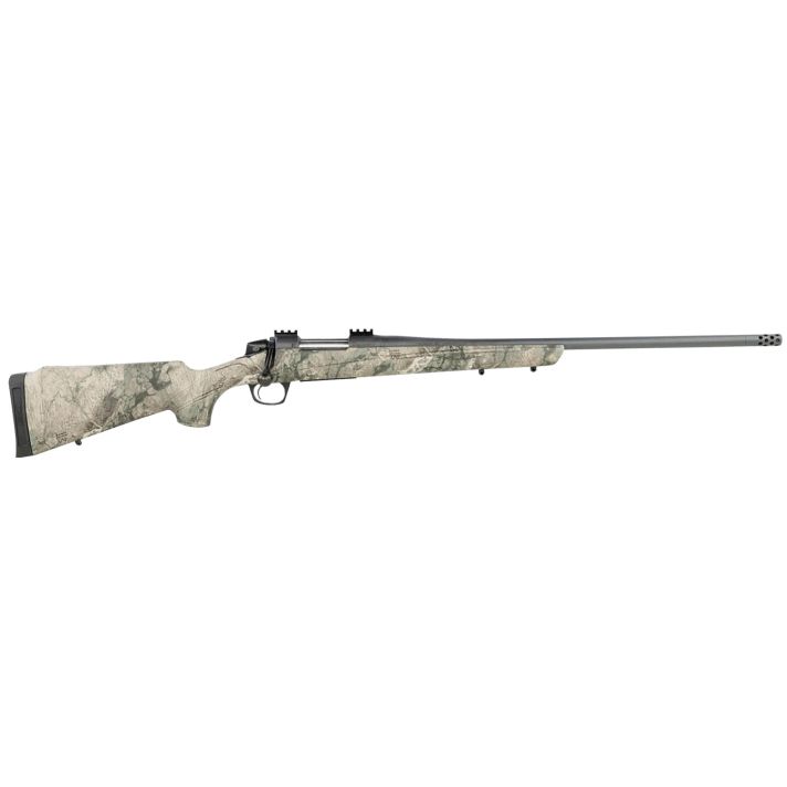 CVA CR6973 CascadeFull Size 308 Win 3+1, 22" Sniper Gray Cerakote Steel Threaded Barrel, Sniper Gray Cerakote Steel Receiver, Exclusive Realtree Rockslide Fixed w/SoftTouch Stock, Right Hand